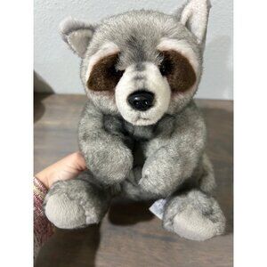 Vintage Russ Yomiko Classics Raccoon Plush Stuffed Animal 8"